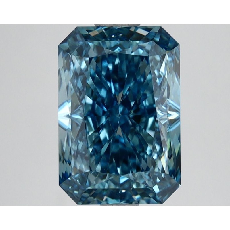 Diament laboratoryjny o barwie fantazyjnej radiant, 2.56ct, VVS2, Fancy Vivid Blue, IGI LG654418468 Diament laboratoryjny o barwie fantazyjnej radiant, 2.56ct, VVS2, Fancy Vivid Blue, IGI LG654418468