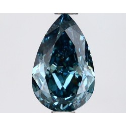 Diament laboratoryjny o barwie fantazyjnej szlif gruszkowy, 1.19ct, VVS2, Fancy Deep Blue, IGI LG650412172