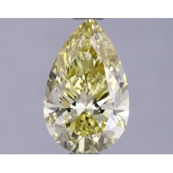 Diament laboratoryjny o barwie fantazyjnej szlif gruszkowy, 1.2ct, VVS1, Fancy Intense Yellow, IGI LG624431013
