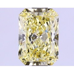 Diament laboratoryjny o barwie fantazyjnej radiant, 1.17ct, VVS2, Fancy Intense Yellow, IGI LG627458210