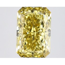 Diament laboratoryjny o barwie fantazyjnej radiant, 1.67ct, VVS2, Fancy Intense Yellow, IGI LG662422873