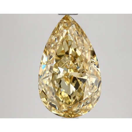 Diament laboratoryjny o barwie fantazyjnej szlif gruszkowy, 2.69ct, VVS2, Fancy Yellow, IGI LG662423005