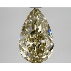 Diament laboratoryjny o barwie fantazyjnej szlif gruszkowy, 2.19ct, VVS2, Fancy Intense Brownish Yellow, IGI LG668442125