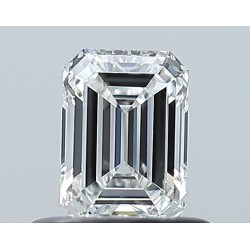 Diament szlif szmaragdowy, 0.5ct, VVS2, F, GIA 6531212421