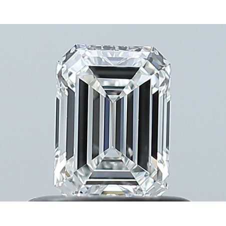 Diament szlif szmaragdowy, 0.5ct, VVS2, F, GIA 6531212421