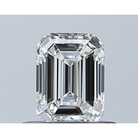 Diament szlif szmaragdowy, 0.5ct, VVS2, F, GIA 6535287951