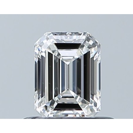 Diament szlif szmaragdowy, 0.5ct, VS1, F, GIA 6532375602
