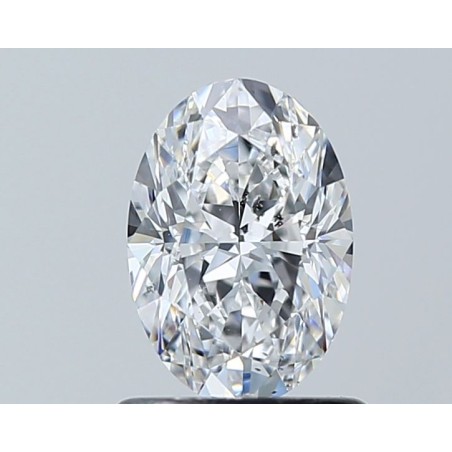 Diament szlif owalny, 0.9ct, SI2, D, GIA 1236653363