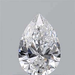 Diament szlif gruszkowy, 0.5ct, VVS2, D, GIA 7533651367