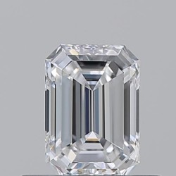 Diament szlif szmaragdowy, 0.53ct, VVS1, D, GIA 6531634191
