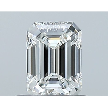 Diament szlif szmaragdowy, 0.5ct, VVS2, F, GIA 2537429157