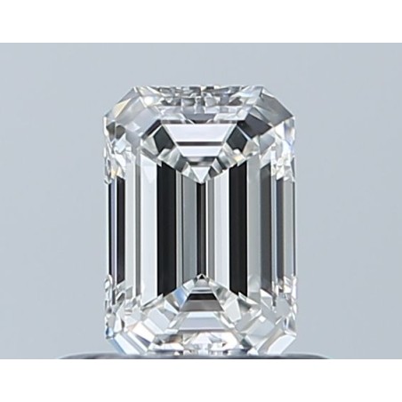 Diament szlif szmaragdowy, 0.5ct, VVS1, G, GIA 2233733394