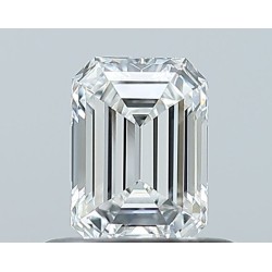 Diament szlif szmaragdowy, 0.51ct, VVS1, F, GIA 6531374612