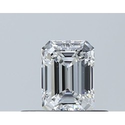 Diament szlif szmaragdowy, 0.35ct, VVS1, E, GIA 7521006964