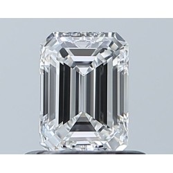 Diament szlif szmaragdowy, 0.6ct, VVS1, D, GIA 7536810125