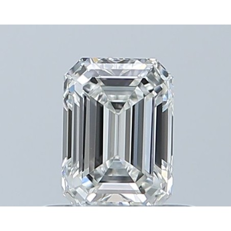 Diament szlif szmaragdowy, 0.5ct, VVS1, G, GIA 6233689877
