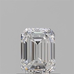 Diament szlif szmaragdowy, 0.71ct, VVS1, E, GIA 6237700417