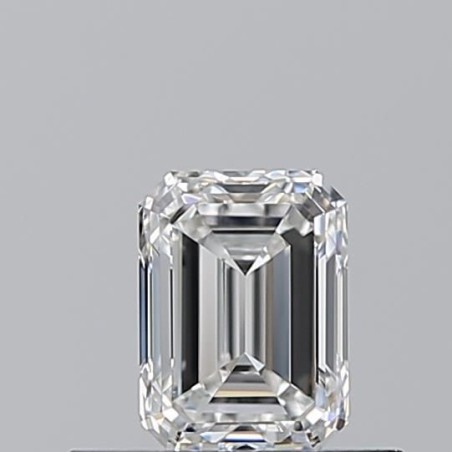 Diament szlif szmaragdowy, 0.5ct, VS1, F, GIA 1232700383