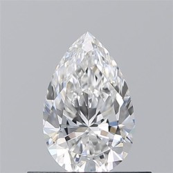 Diament szlif gruszkowy, 0.5ct, VVS1, E, GIA 6532160525