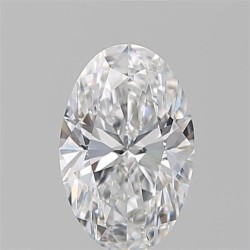 Diament szlif owalny, 0.5ct, VS1, E, GIA 6535397847