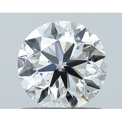 Diament szlif okrągły, 1ct, SI1, H, GIA 6532123953