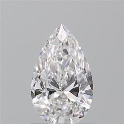Diament szlif gruszkowy, 0.7ct, SI1, E, GIA 6535658032