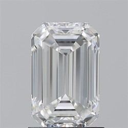 Diament szlif szmaragdowy, 1.6ct, VVS2, H, GIA 5232765223