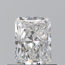 Diament radiant, 0.6ct, VS1, F, GIA 2537726577
