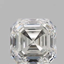 Diament asscher, 0.91ct, VS2, I, GIA 2536488725