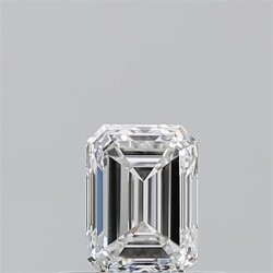 Diament szlif szmaragdowy, 0.5ct, VS1, F, GIA 2231700353