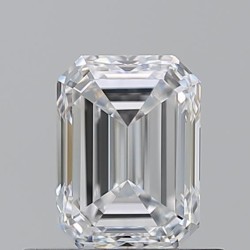 Diament szlif szmaragdowy, 0.7ct, VVS2, D, GIA 5231747028