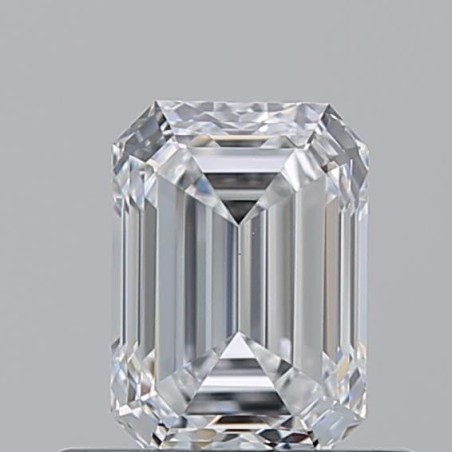 Diament szlif szmaragdowy, 0.64ct, VVS2, E, GIA 7538727701