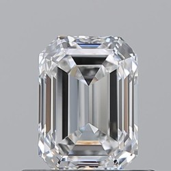 Diament szlif szmaragdowy, 0.7ct, VVS2, E, GIA 2235747003