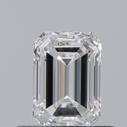 Diament szlif szmaragdowy, 0.55ct, VVS1, H, GIA 6233748380