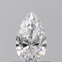 Diament szlif gruszkowy, 0.73ct, VS1, D, GIA 7532906467