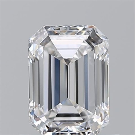 Diament szlif szmaragdowy, 0.9ct, VVS2, D, GIA 2536389046
