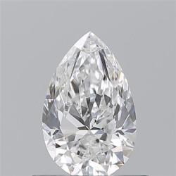 Diament szlif gruszkowy, 0.7ct, VS2, E, GIA 7541036002