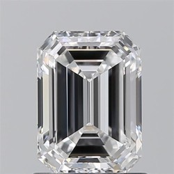 Diament szlif szmaragdowy, 1.2ct, VVS1, D, GIA 1538455000