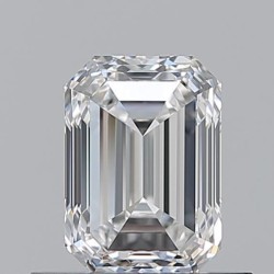 Diament szlif szmaragdowy, 0.71ct, VVS1, E, GIA 6535963883