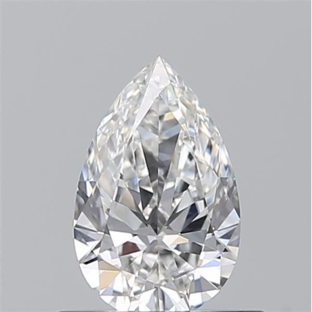 Diament szlif gruszkowy, 0.5ct, VVS2, E, GIA 7531083113