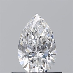 Diament szlif gruszkowy, 0.52ct, VVS2, E, GIA 5533481337