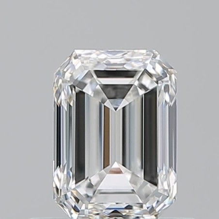 Diament szlif szmaragdowy, 0.7ct, VVS1, F, GIA 6532542183