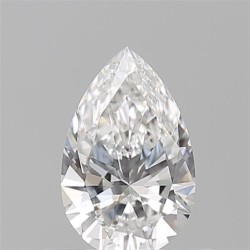 Diament szlif gruszkowy, 0.5ct, VVS2, E, GIA 2536489790