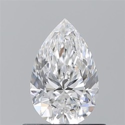 Diament szlif gruszkowy, 0.7ct, VVS2, E, GIA 6532970690