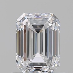 Diament szlif szmaragdowy, 0.9ct, VVS2, D, GIA 6535304831
