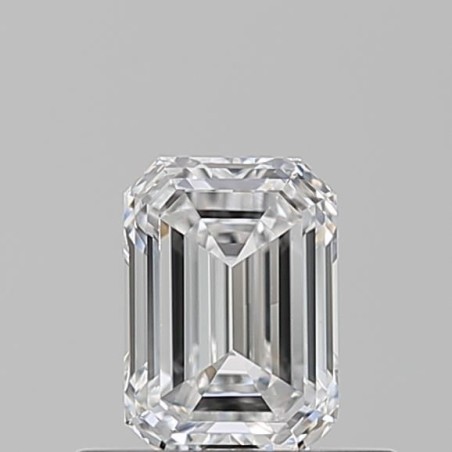 Diament szlif szmaragdowy, 0.5ct, VVS2, D, GIA 6532057079