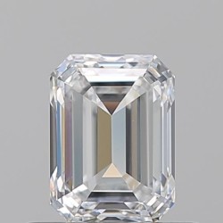 Diament szlif szmaragdowy, 0.71ct, VVS2, D, GIA 6535397833