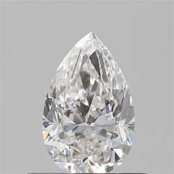 Diament szlif gruszkowy, 0.5ct, VVS2, F, GIA 6525950421