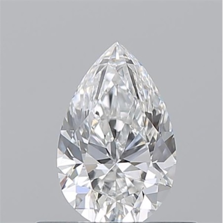 Diament szlif gruszkowy, 0.5ct, VVS1, E, GIA 7536973460