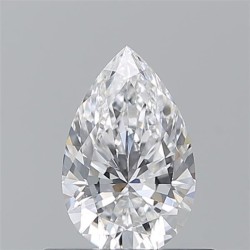 Diament szlif gruszkowy, 0.54ct, VS2, D, GIA 7531756008